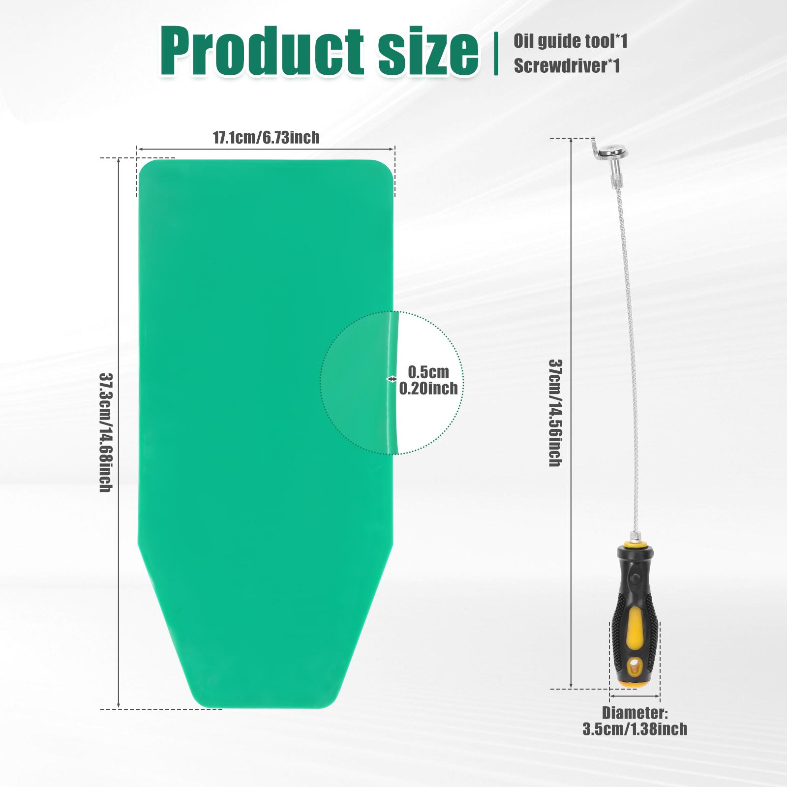 

Flexible Draining Tool Foldable Car Funnel Oil Guide Plate Motorcycle Truck Auto Engine Oil Gasoline Filling Tools Accessories