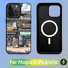 Japan Anime Landscape Phone Case For iPhone 15,14,13,12,11,Plus,Pro,Max Mini Magsafe Magnetic Wireless Charging