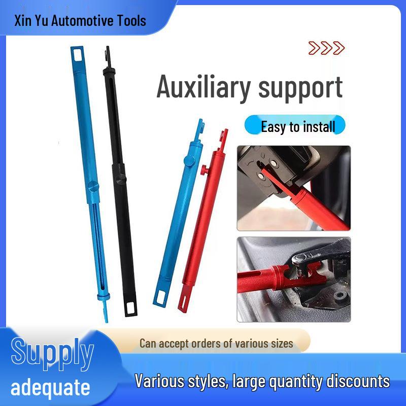 

Retractable Car Door Dent Repair Tool Red Aluminum Support Rod