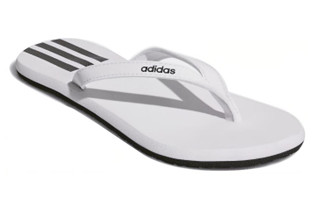 adidas Eezay Flip Flops Slides White/Black Women's EG2038