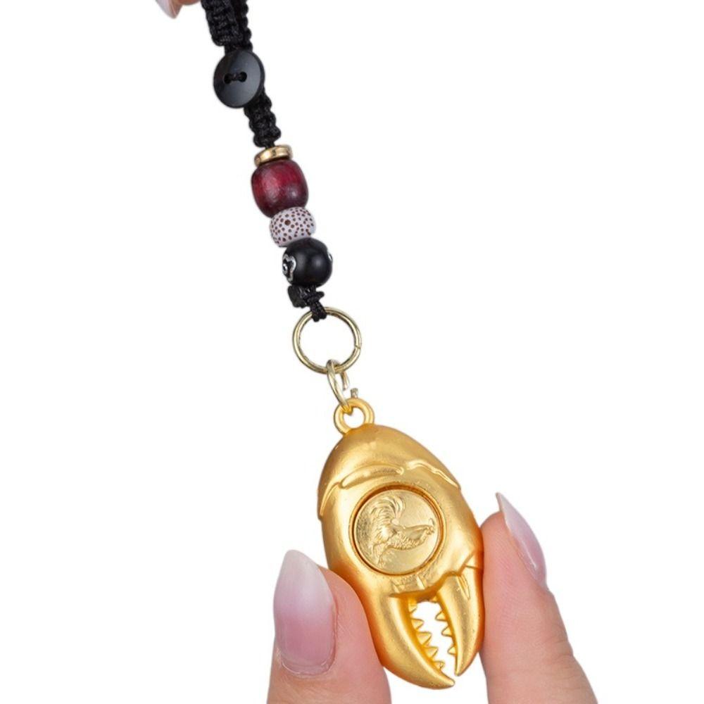 Hanging Rotating Keychain Chinese Style Car Keychain Creative Zodiac Keychain  Gift
