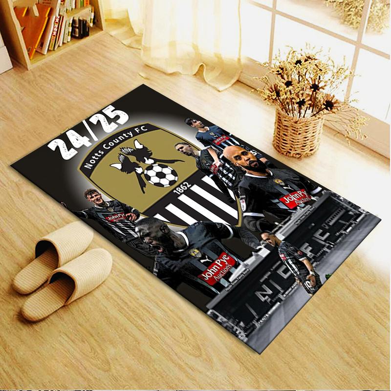 Notts County Football Club Carpet Rug For Living Room Bedroom Home Sofa Decorationkids Play Nonslip Floor Mat