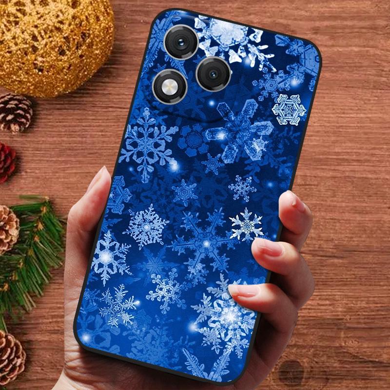 Christmas Painted Cover For Honor 400 Lite Honor400 200 90 Pro Magic 7 Lite Case Silicone Soft Fundas Phone Cover Magic7 Lite