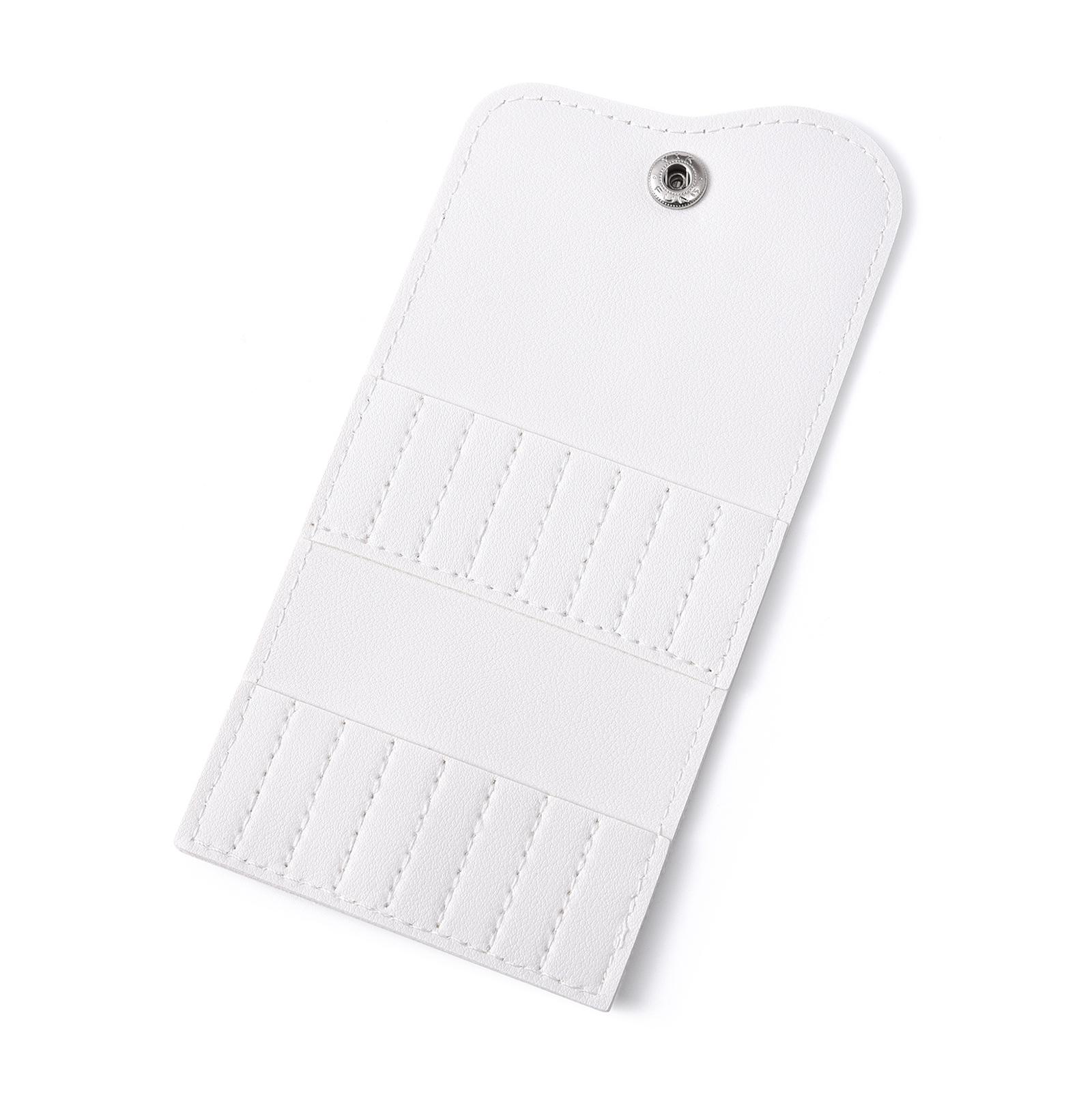 

Сумка-органайзер для 16 фрез для маникюрного аппарата, Дисплей для фрез, Контейнер для шлифовальных насадок, Пустой пакет для хранения фрез для маникюрного аппарата, Держатель белый