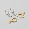 3D Five Pointed Star Earrings For Women Minimalist Chic Fashionable Temperament Versatile High End Jewelry
