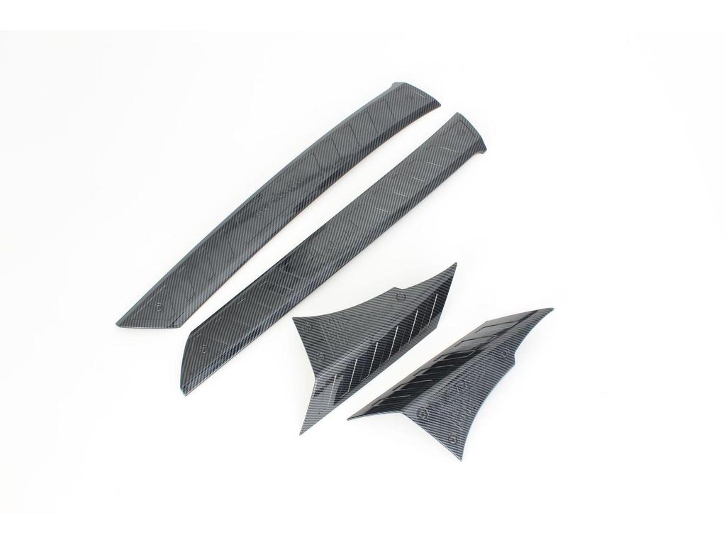 Compatible with 25 Haval H9 Models: A-pillar Trim Window Decals for Exterior Modification