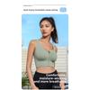 Women's High Strength Shockproof Front Zip Sports Bra High Elastic Push Up Anti Sagging Fitness Plus Size Seamless Beauty Back Bra