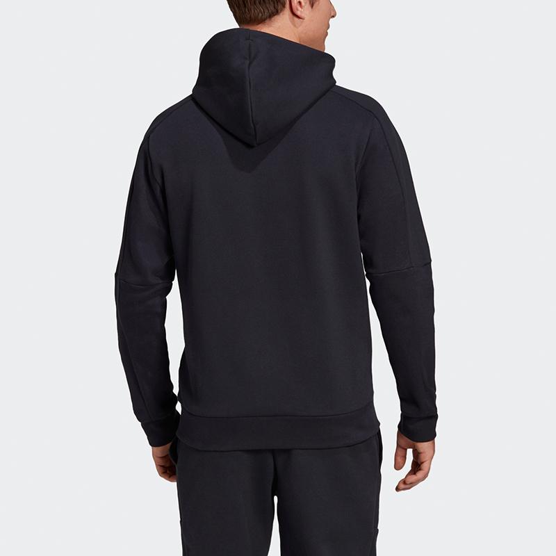 Adidas Mhs Fz Sta Hooded Knit Jacket Men Jacket Black FR7158