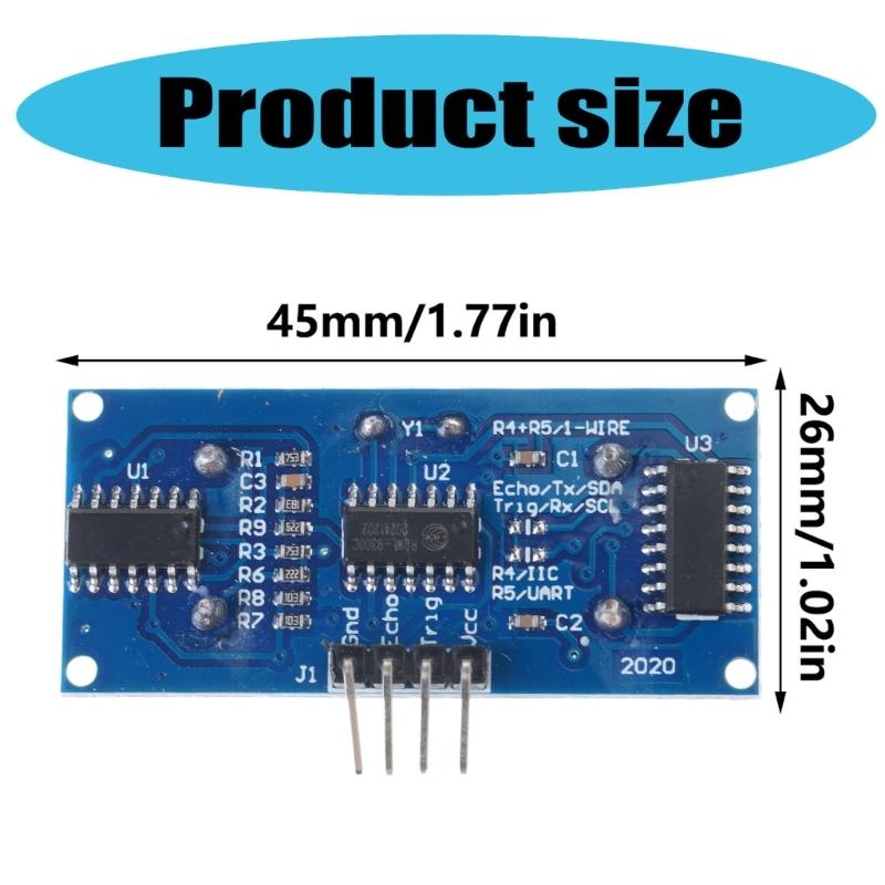 HCSR04 Ultrasonic Ranges finders Sensors Module Suitable for Dynamic Measurement in Various DIY Electronics Applications