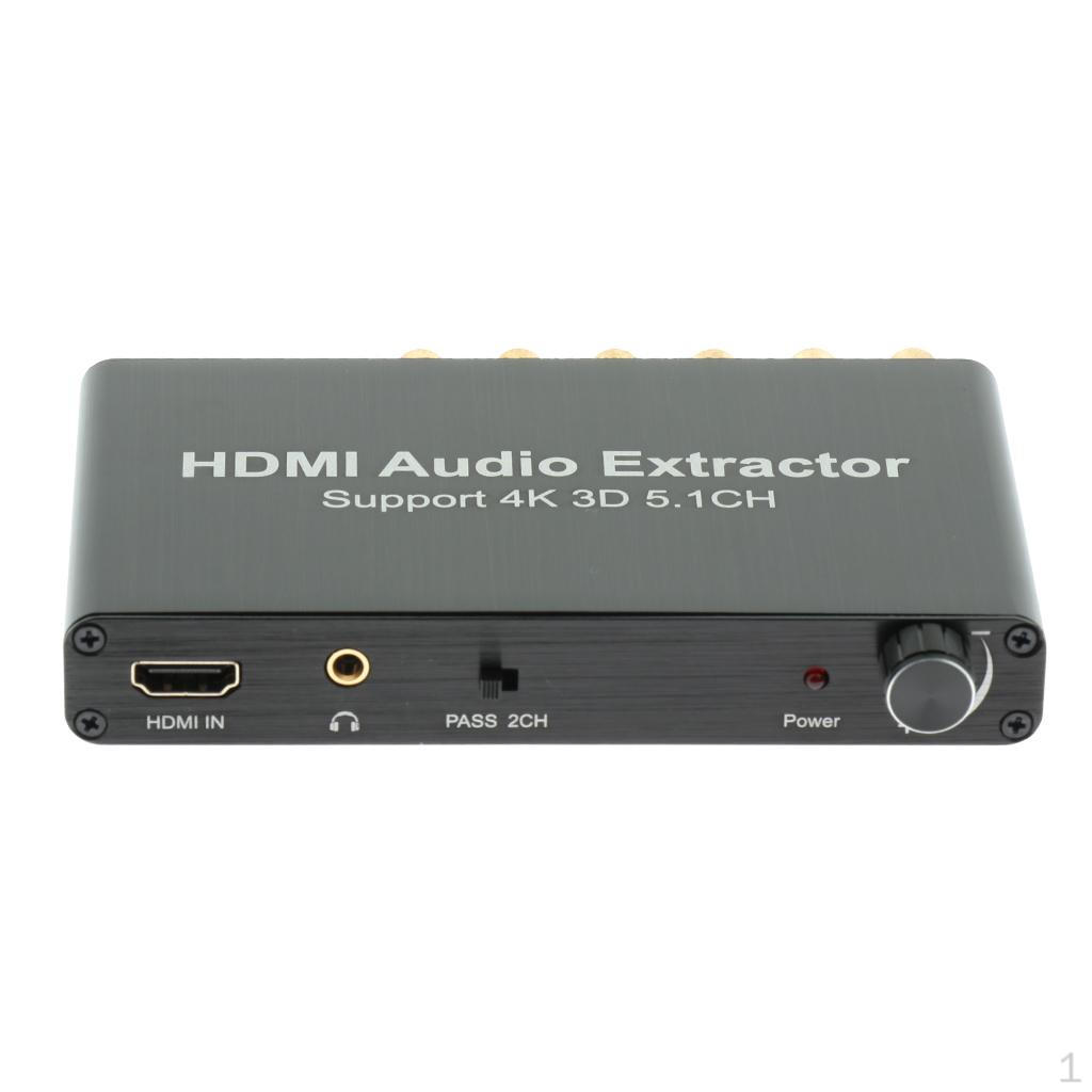 

5.1-канальный преобразователь экстрактора 4K 3 в адаптер