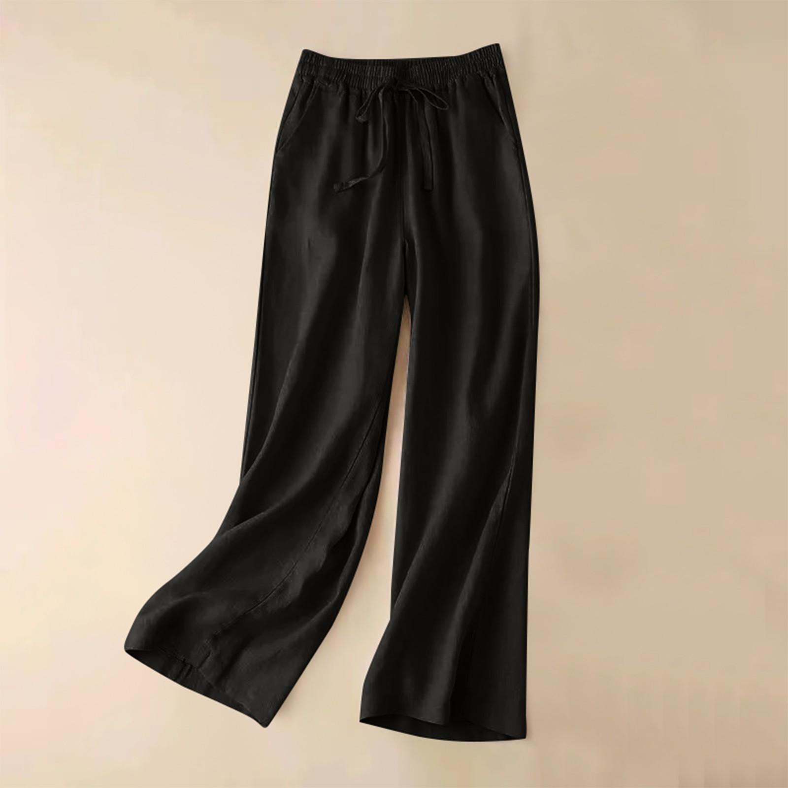 

Женские прямые брюки, модные повседневные брюки, брюки Harlan Nine Point XXL чёрный