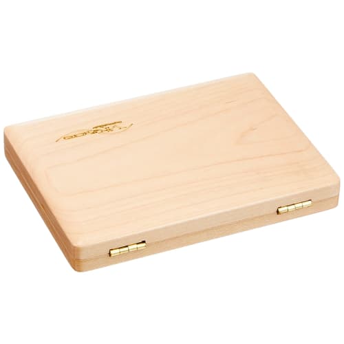 Vivace Wooden Reed Case for Tenor Saxophone and Bass Clarinet, Set of 6, Natural