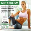 Vitamin B1 Supplement for Nervous System Health, 120 Capsules