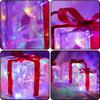 Luminous Cat Eye Christmas Gift Box Decoration for Shopping Malls