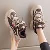 Fleece Dad Shoes 22 New Winter Thick Soles Heightened Thickened Warm Cotton Shoes High Top Sports Shoes