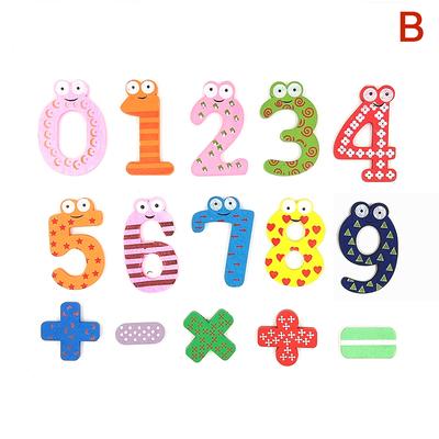 1 set di lettere dell'alfabeto di apprendimento magnetico magneti per frigorifero adesivi per frigorifero giocattoli educativi in legno per bambini