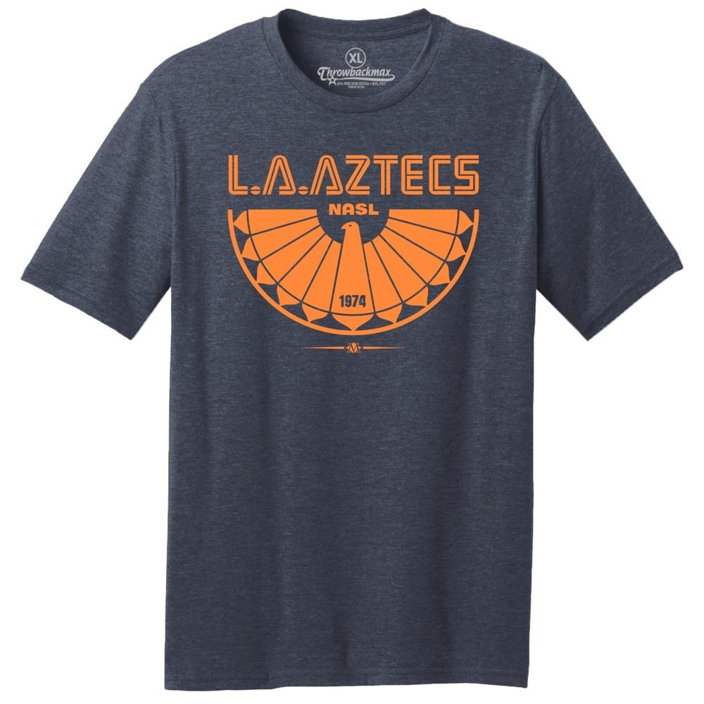 Los Angeles Aztecs 1974 Logo NASL Soccer TRI-BLEND Tee Shirt Unisex T-Shirt S