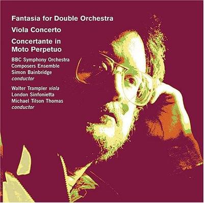 CD SIMON BAINBRIDGE, MICHAEL TILSON TH - Bainbridge:Fantasia/Viola Conc NMCD126 NMC 2007 UK Klassik Gebraucht