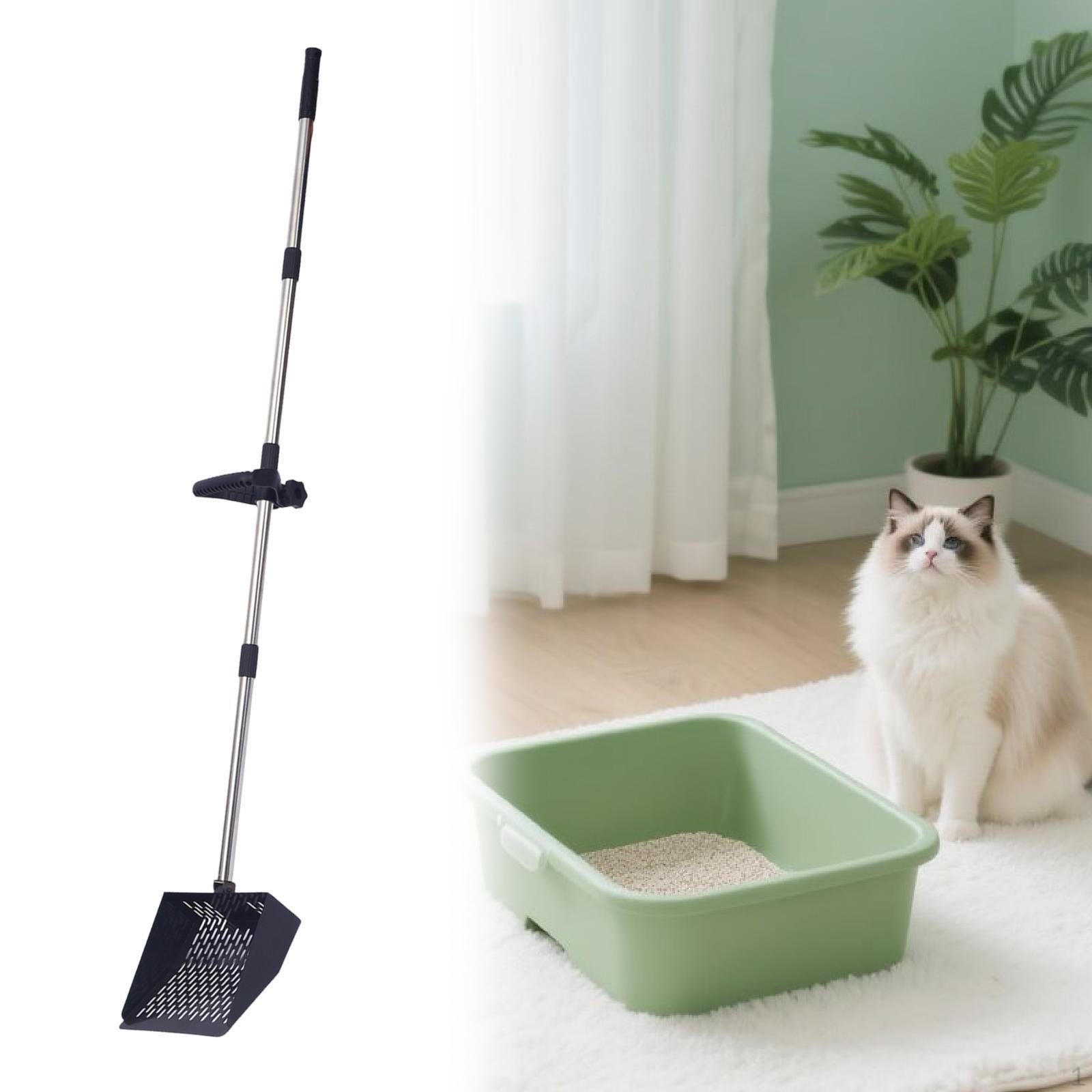 

Cat Litter Adjustable Length Deep er Home Sifter Sifting Tool for Chicken Coop Kitten Livestock Farm Style C