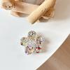 Glitter Sequins Three-Dimensional Flowers Mobile Phone Airbag Bracket Paste Ring Desktop Lazy Watching Drama Girl Heart