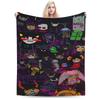 Super Warm Blankets Decorative Homestucked Manga Throw Blanket  Flannel Bedspread For Outdoor Street Trend Sofa Bed Cover
