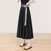 Women's High-Waist Loose Wide-Leg Cropped Pants