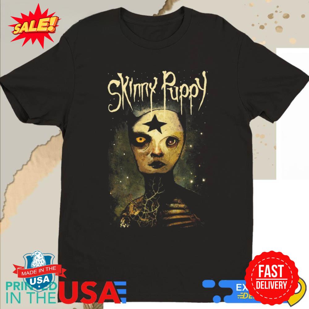 Skinny Puppy Black Star Head Tour Shirt Unisex T-Shirt S