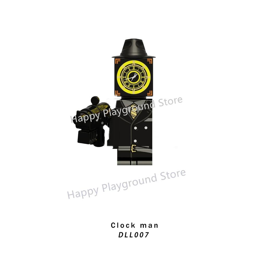 Skibidi Toilet Man Anime Cartoon Bricks Dolls Cameraman Speakerman TV Man Mini Action Bricks Toy Figures Building Blocks