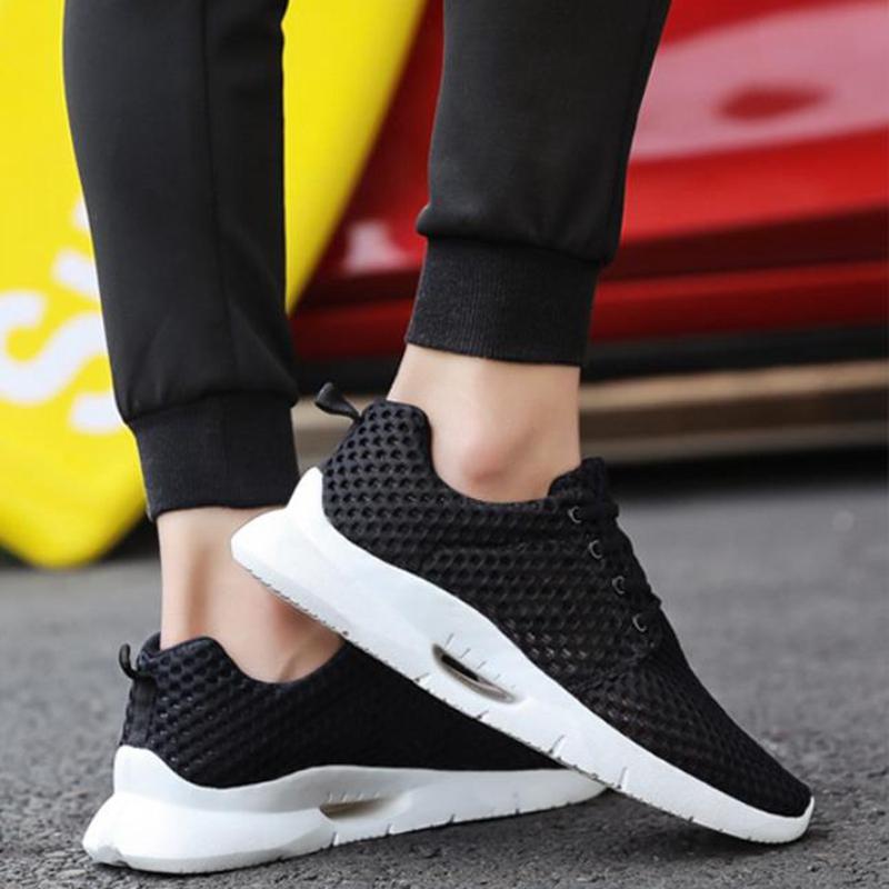 Sports Shoes Men's Fashion Non-slip Running Shoes Casual Lace Up Tennis Sneakers Outdoor Breathable Athletic Shoes Walking Shoes
