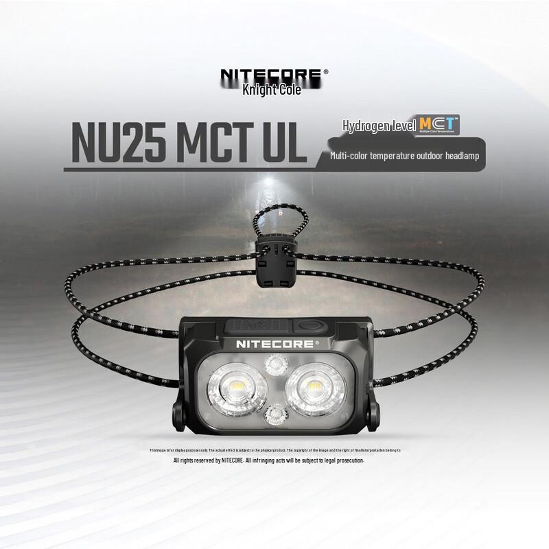 NITECORE NU25 MCT UL Lightweight Multi-Color Headlamp