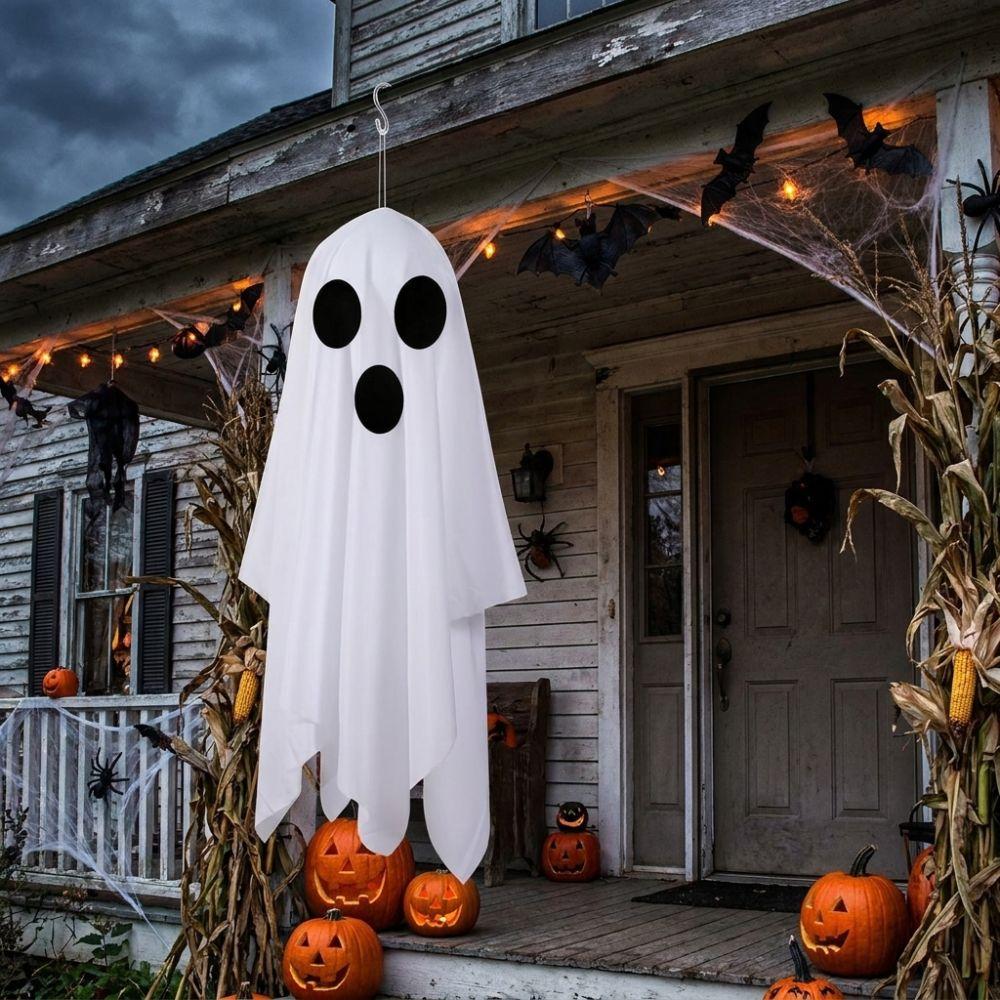 Eerie Halloween Hanging Ghost Decor Scary Spooky Front Door Hanging Halloween Gifts