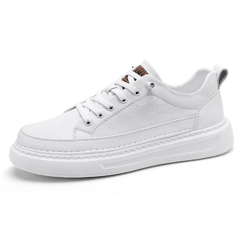 Fashion Four Seasons Men's Board Shoes Trendy Minimalist and Handsome Style Leisure Outdoor Sports High Quality Daily Shoes White