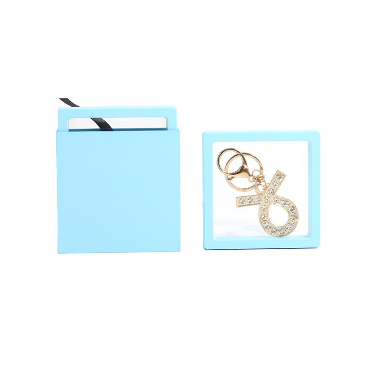 Jewelry Storage Box: Transparent PE Film Display for Necklaces & Earrings