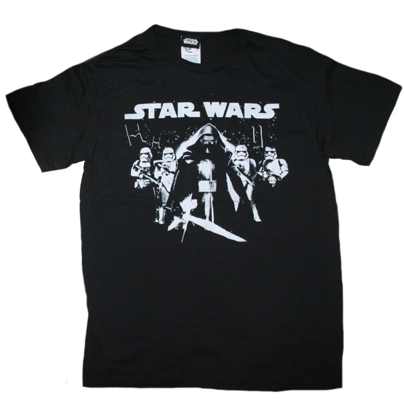 

Star Wars Episode 7 Closed Range Men s Black Graphic Print T-shirt - NWT L