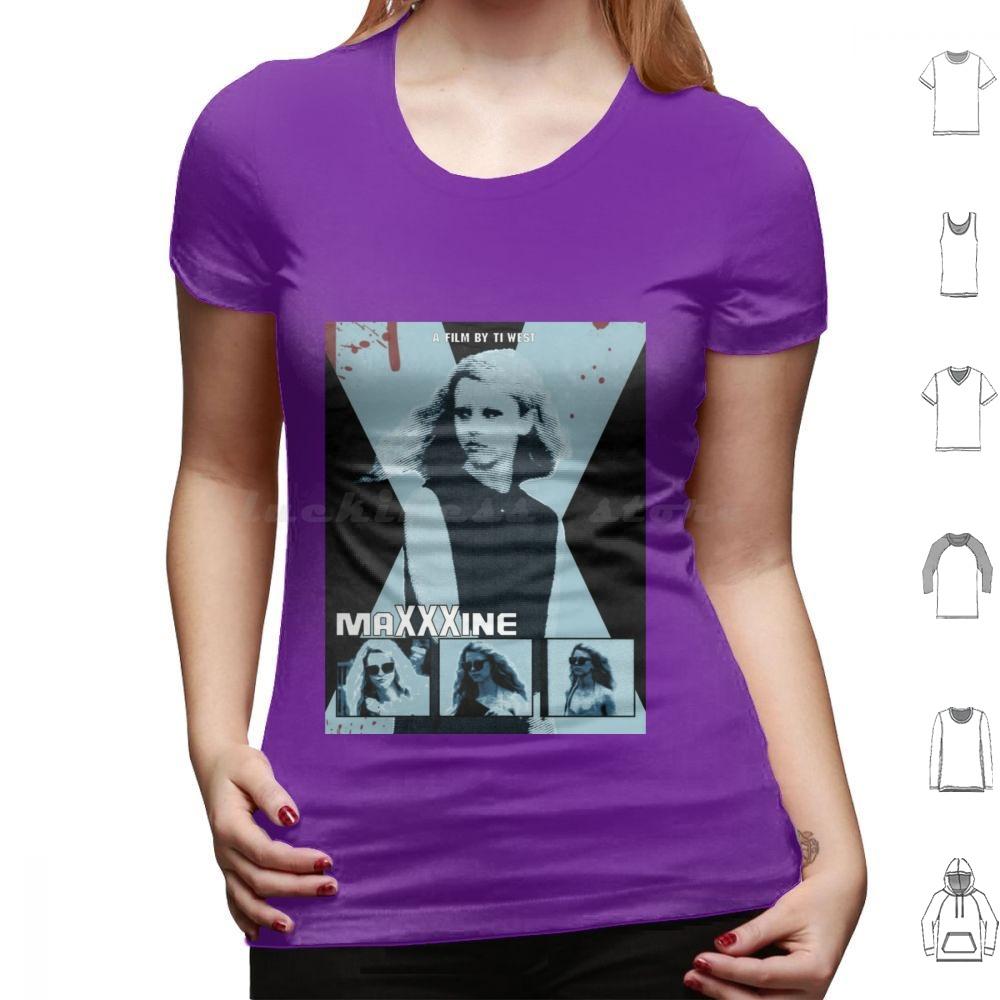 Pearl X Maxxxine 2024 Mia Goth Film Horror Movie T Shirt 6xl Cotton Cool Tee Pearl Maxxxine Maxxxine 2024 Maxine 2024 Pearl