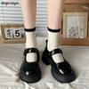 Girls New Thick Sole Lolita Shoes Japanese Style Mary Jane Shoes Women Platform Round Toe JK Uniform Shoes Cosplay High Heels