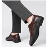 Mode Mode Britischer Stil Plateau Leder Hochzeitsschuhe für Herren Neuer Designer Weichsohlige Frühling Herbst Herren Kleiderschuhe