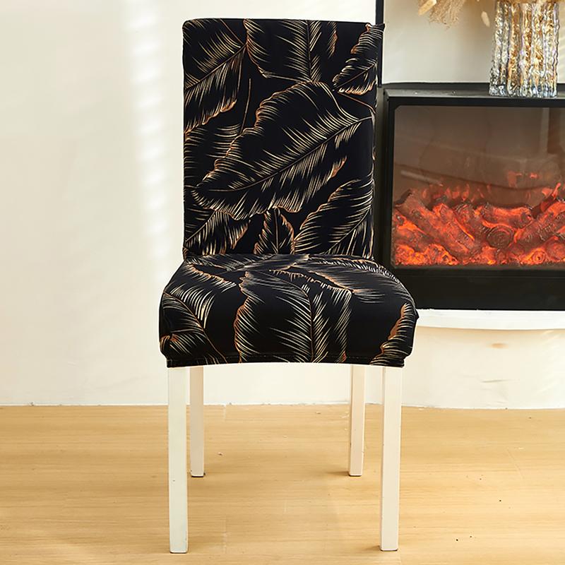 

Чехол для стула для столовой, устойчивый к загрязнениям, чехол для сиденья стула для гостиной, свадьбы, кухни, отеля, церемонии, банкета, офиса, съемный Universal