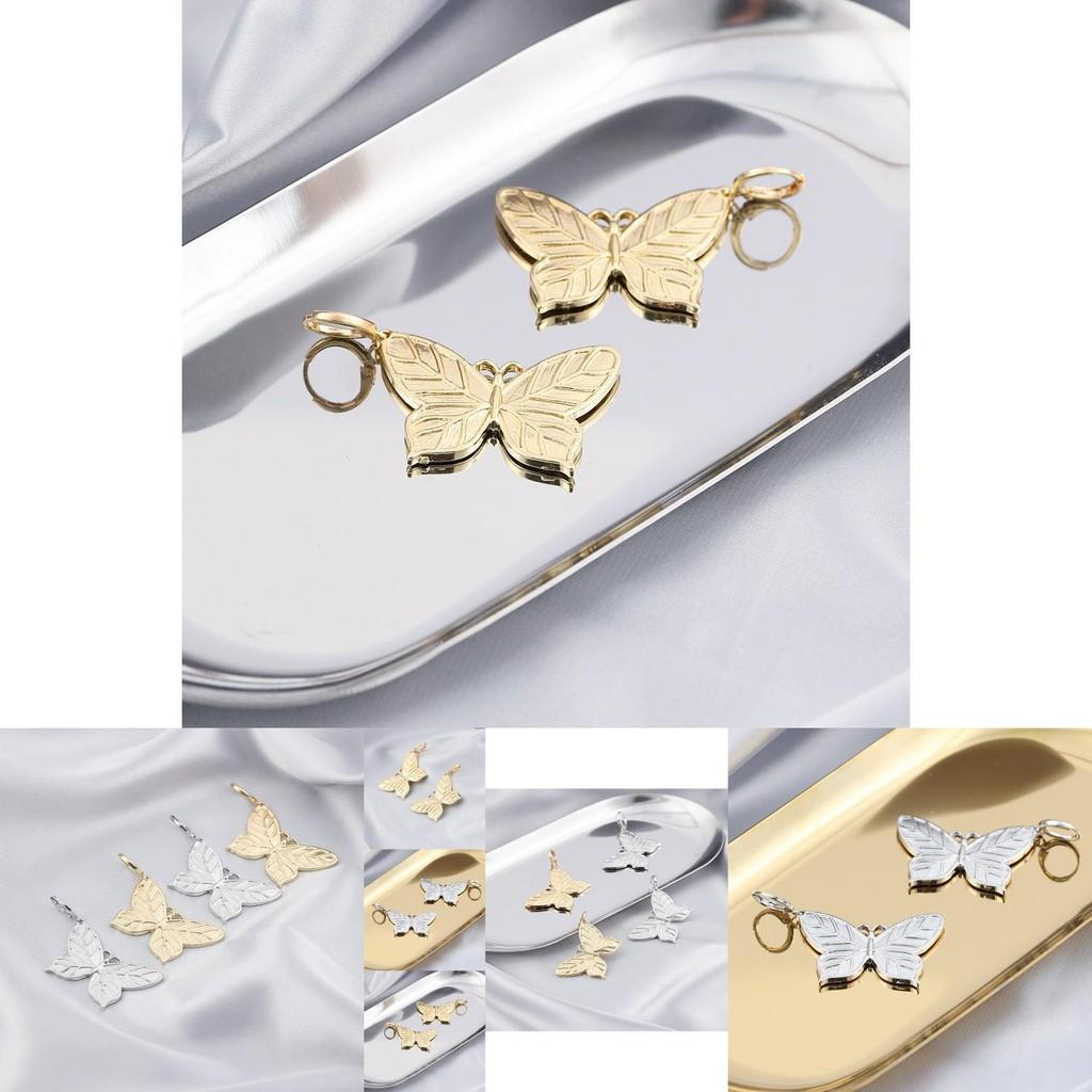 Elegant Alloy Butterfly Earrings For Women Trendy Summer Animal Ear Clips