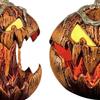 Halloween Pumpkin Decoration Yard Decor Lighted Funny Statue Handmade Scene Layout