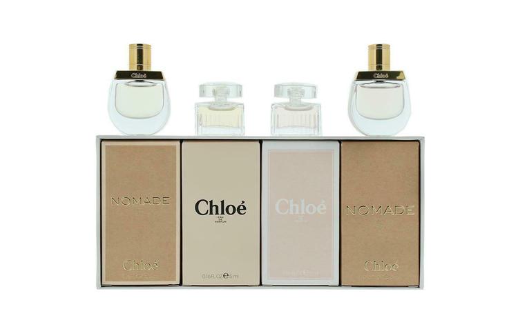Chloe Мини Набор Пробников Парфюма Четыре Штуки Туалетная Вода Цветочно-Фруктовый Аромат 5мл*4 Coach Mini Perfume Set