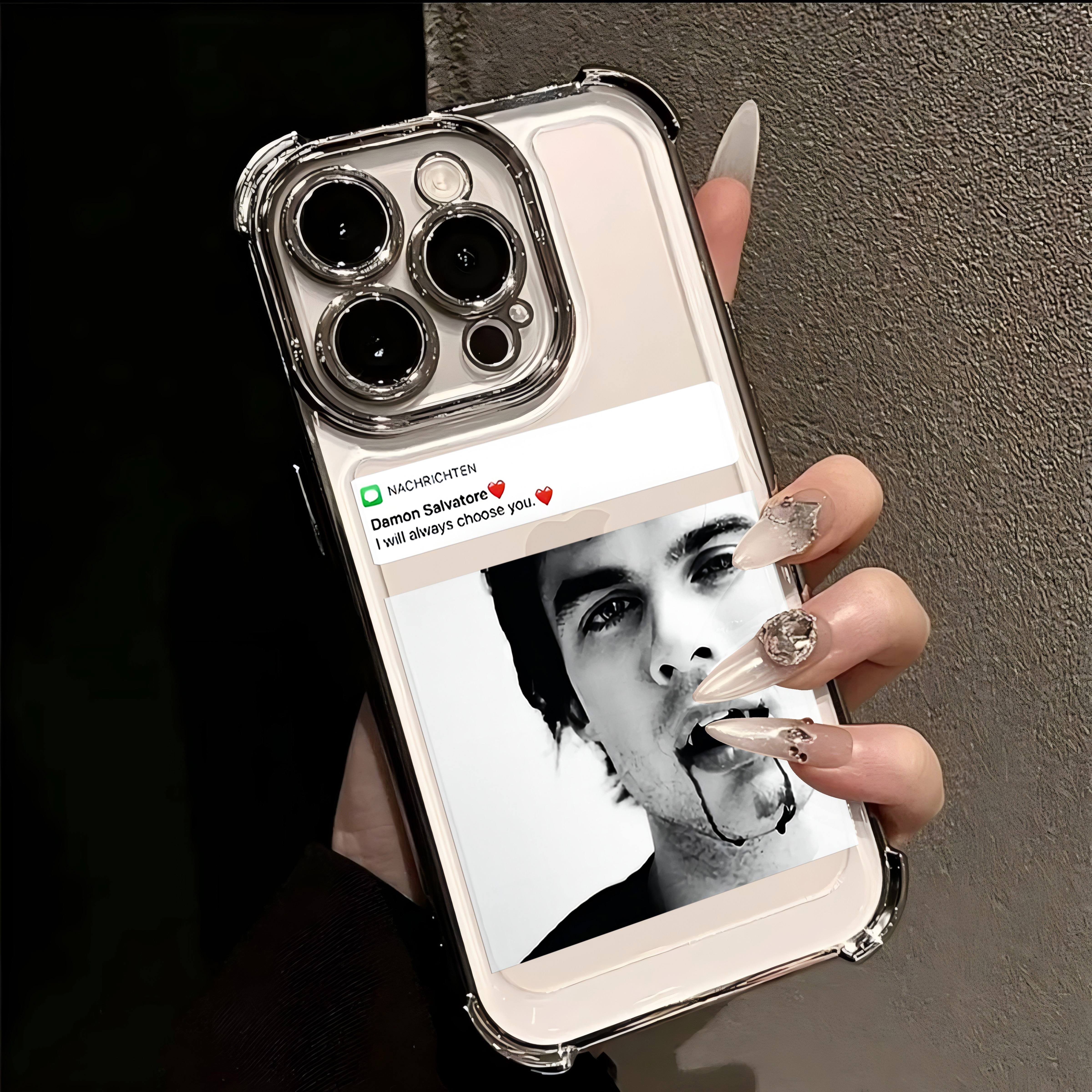 Heißer Film The V-Vampire Diaries Vergoldetes Handyhülle Für Google Pixel 10 9 8 7 9a 8a 7a Pro XL 5G Anti-Fall-Airbag Pixel 10