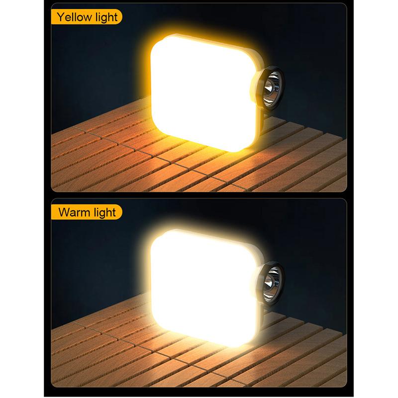 Solar-Powered Multifunctional Camping Light