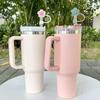 10mm/0.4in Blumenform Strohhalmabdeckung Kompatibel mit Stanley 30&40 Oz Becher Weiche Silikonblumen-Strohhalmabdeckung Strohhalmdeckel