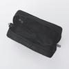 MUJI Gadget-Tasche aus Polyester, Schwarz, ca.. Breite 20 x Höhe 9 x Tiefe 6cm NDE16A1S