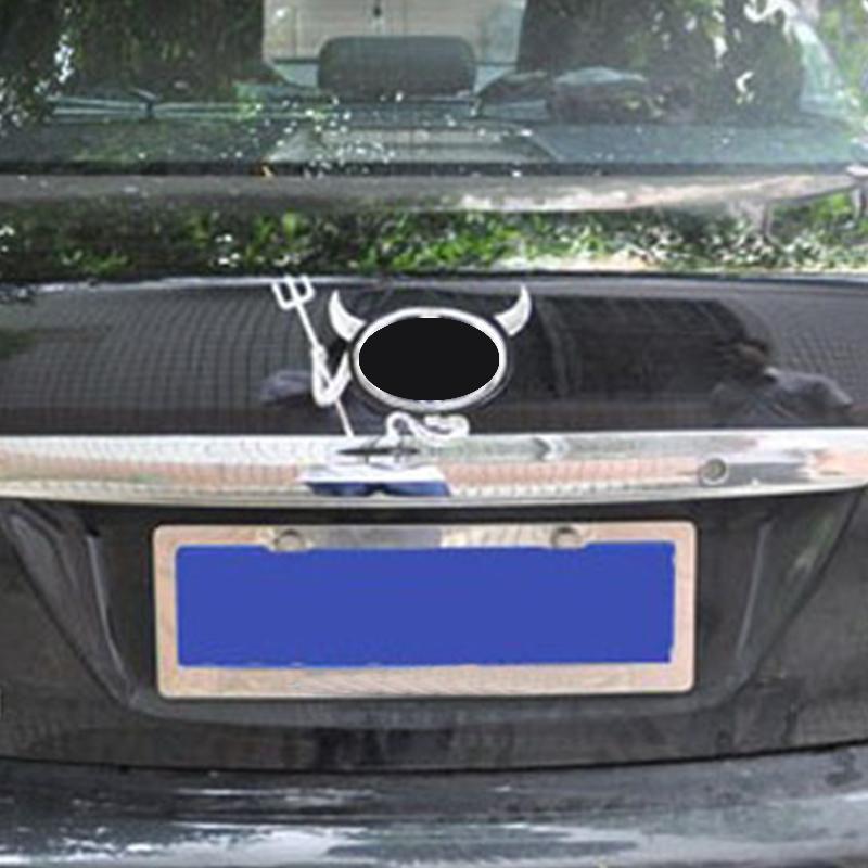 Universal Creative Fashion 3D Little Devil Demon Styling Car Emblem Logo PVC Decals Decoration DIY Auto Exterior Accessories