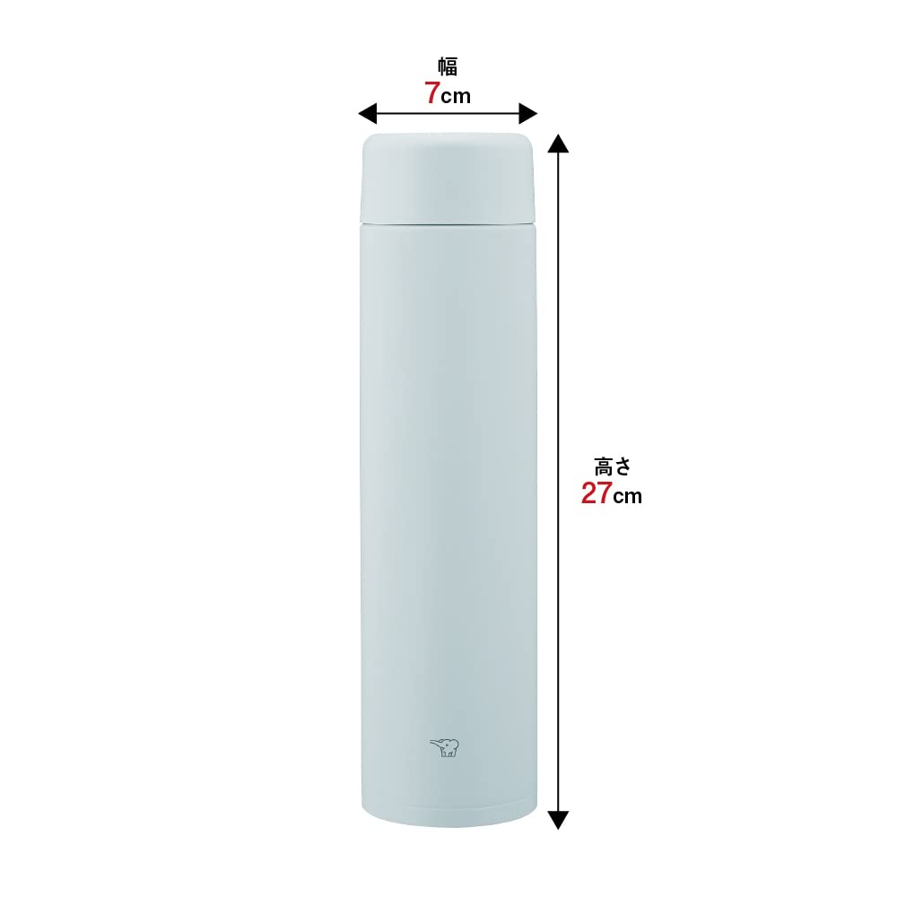 ZOJIRUSHI Water Bottle 720ml, Ice Gray, SM-GA72