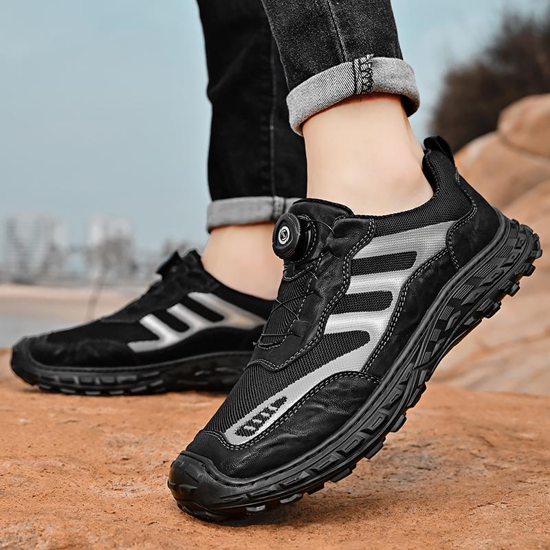Spring Autumn New Men's Outdoor Hiking Travel Shoes Massage Soles High Quality Casual Shoes Men's Oxford Shoes Simple Versatile