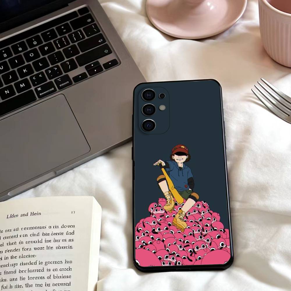Anime P-Paranoia Agent Phone Case For Samsung S25,24,23,22,30,21,10,9,Ultra,Plus,Lite,FE,4,5 G Soft Black Case Samsung S20ULTRA5G