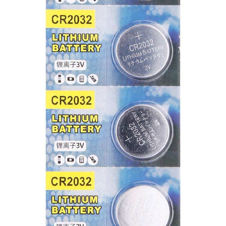 CR2032 Battery 3V Lithium Battery Coin Cell Batteries 5 Pack used for Tuners
